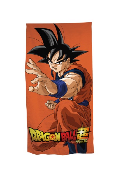 Toalla microfibra naranja Dragon Ball