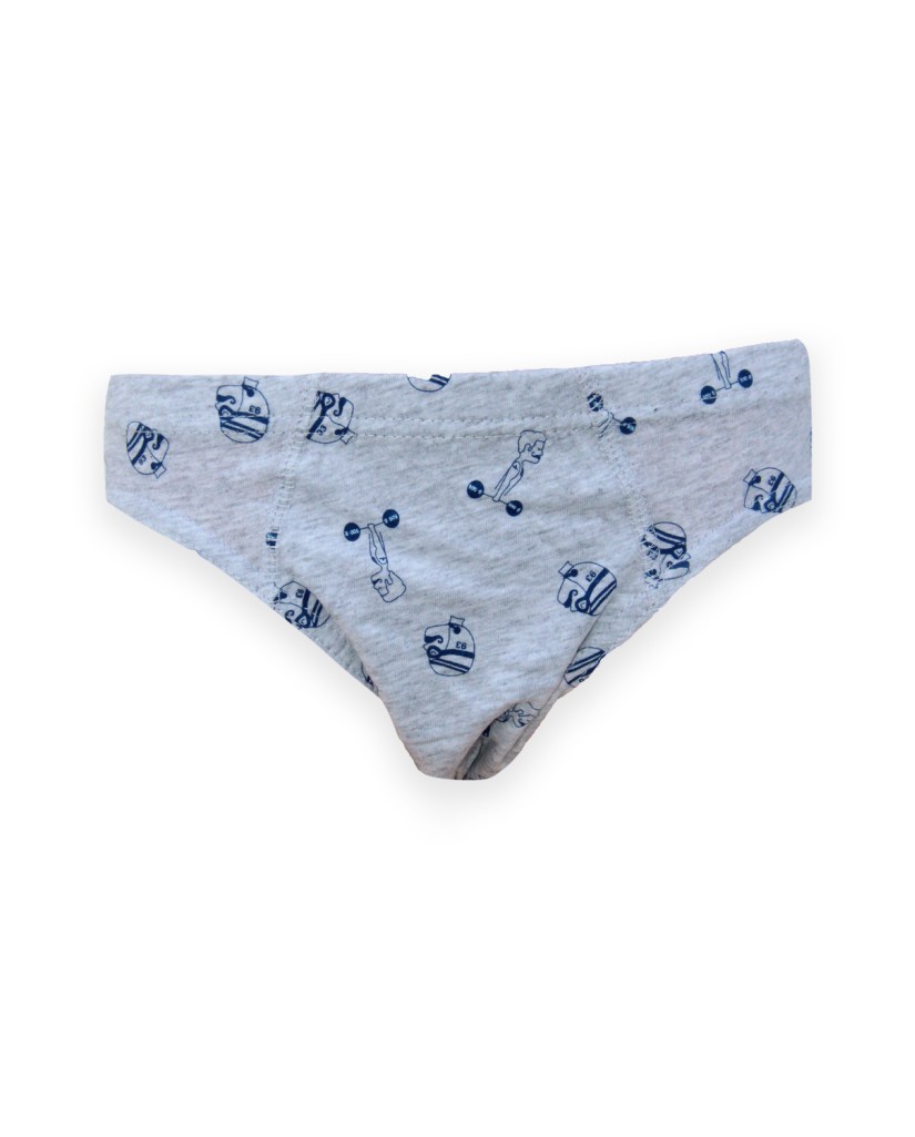 Slip niño gris forzudo gris