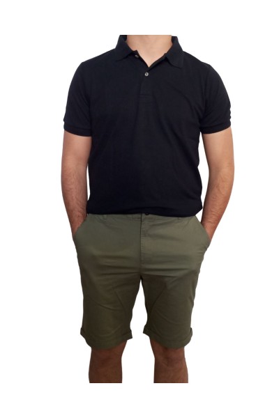 Pantalón bermuda hombre liso 40 Grados