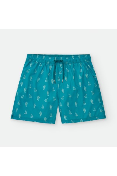 Bañador hombre verde Cactus