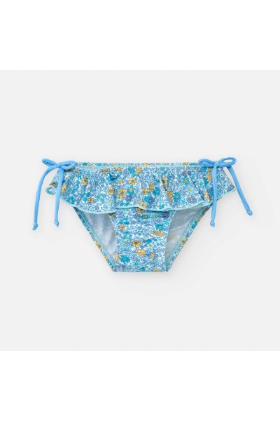 Culetín de baño niña azul...