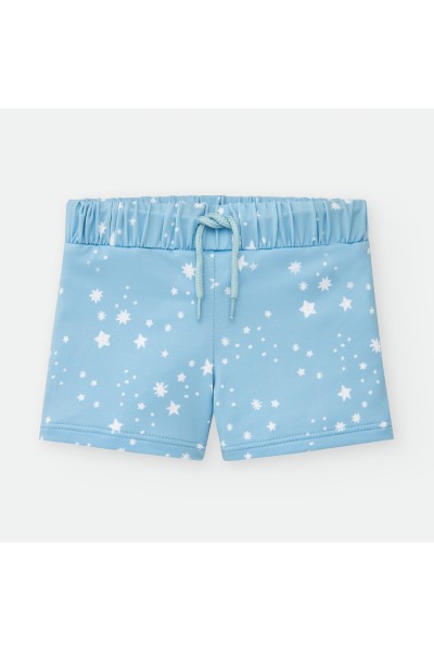 Bóxer de baño niño azul...