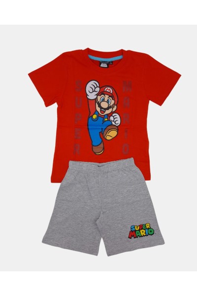 Pijama niño manga corta...