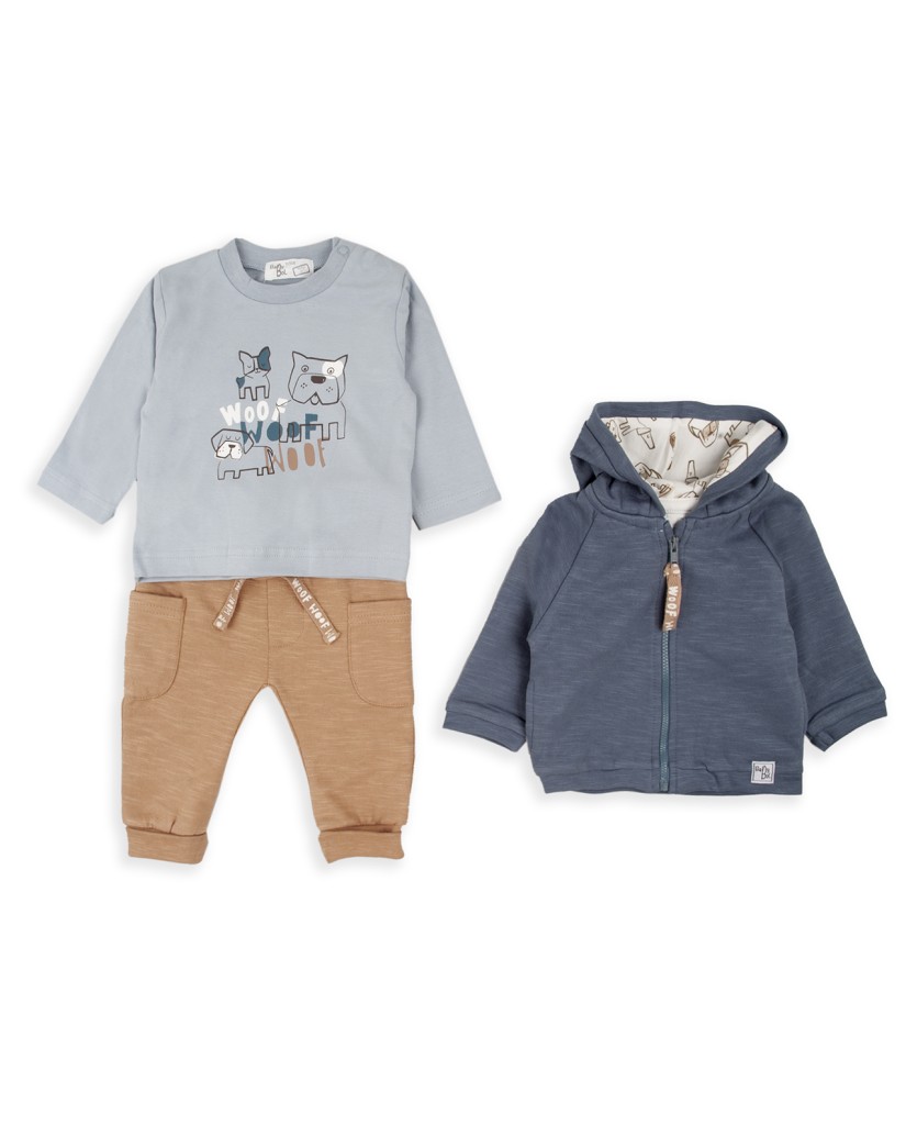 250845 Conjunto tres piezas Babybol