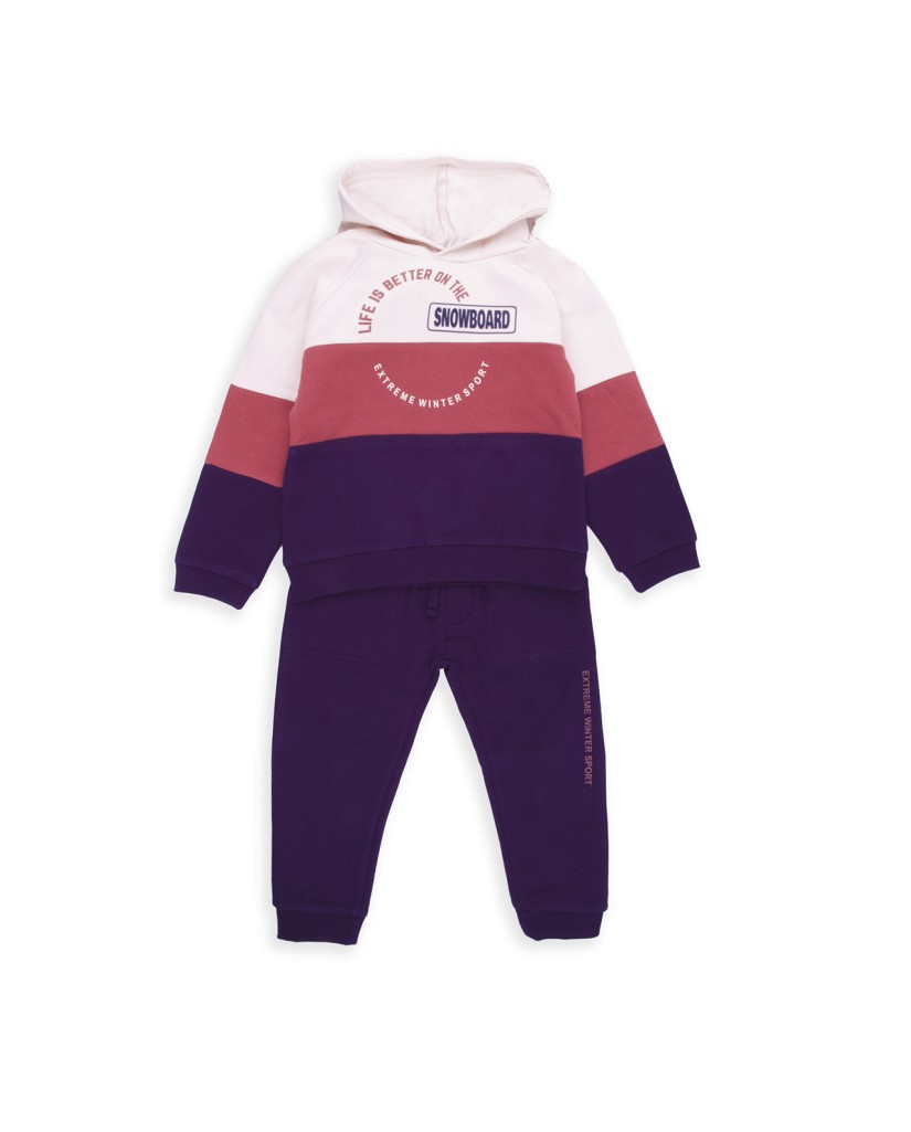 252300 Sudadera y pantalón niño 'SNOWBOARD' Babybol