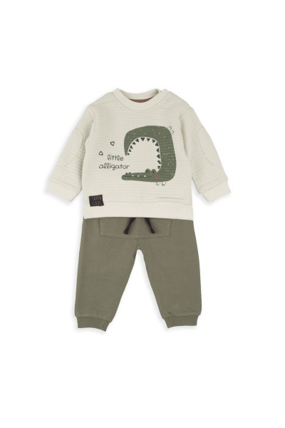 252007 Conjunto dos piezas niño 'LITTLE ALLIGATOR' Babybol