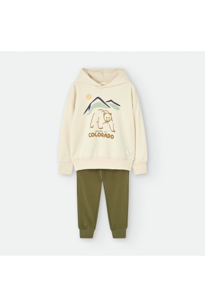 6544 CONJUNTO 2 PIEZAS INFANTIL COLORADO