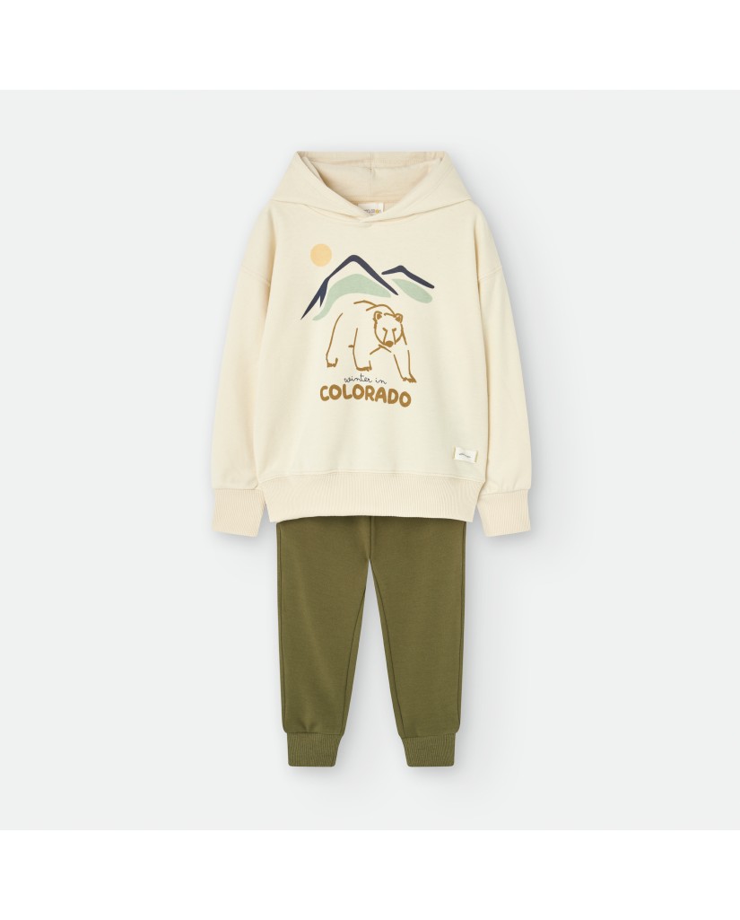 6544 CONJUNTO 2 PIEZAS INFANTIL COLORADO