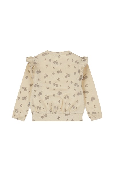 O56356362-35GRA Conjunto 2 piezas Bebe niña beige