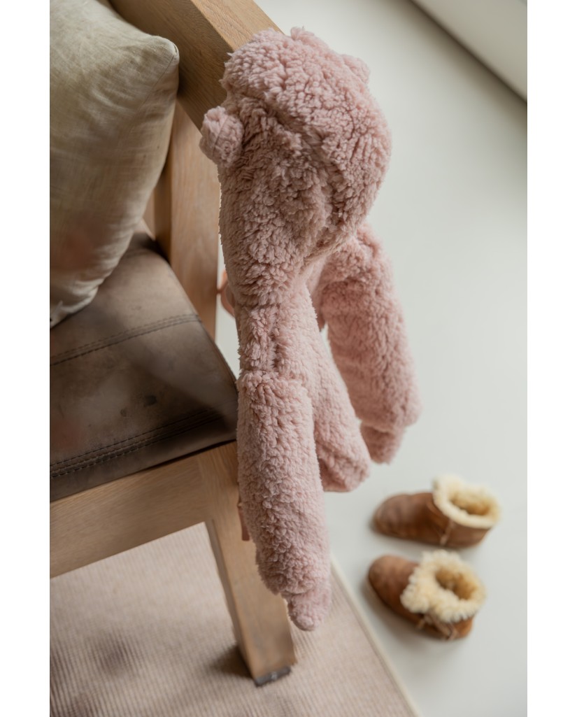O56423-35GRA Chaqueta bebe niña borreguillo