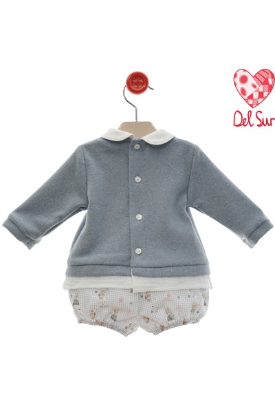 1031INV-24 Conjunto bebé dos piezas conejito