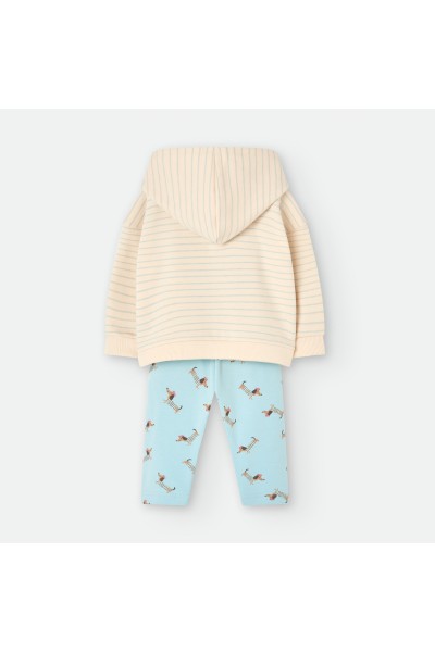 6521 Conjunto bebé 2 piezas perritos