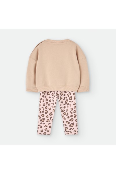 6527 CONJUNTO 2 PIEZAS ANIMAL PRINT