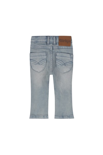 O56443489-35GRA Conjunto 2 piezas niña vaquero
