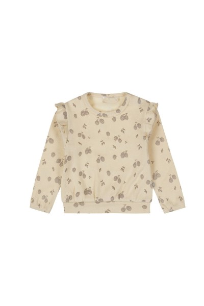 O56356362-35GRA Conjunto 2 piezas Bebe niña beige