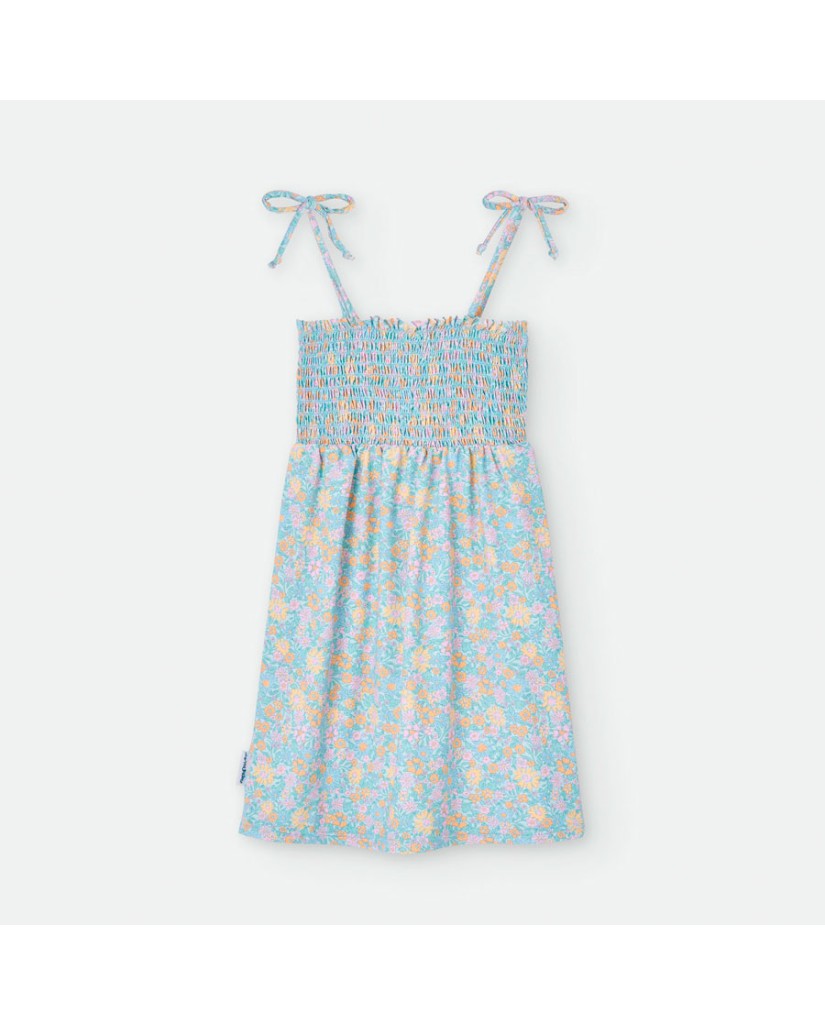 142-01 Vestido infantil poliamida