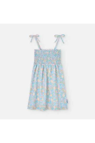 142-01 Vestido infantil poliamida