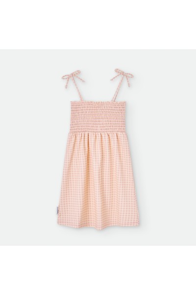 142-02 Vestido infantil poliamida
