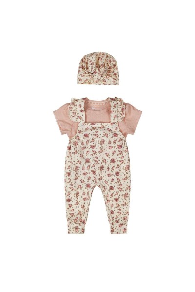 P54300-31 Conjunto bebe niña 2 piezas + gorro