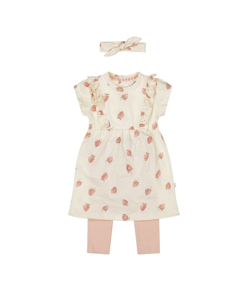 P54309-31 Conjunto niña de 2 piezas para bebé + diadema