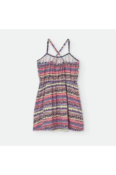 540-12 Vestido playero niña azteca