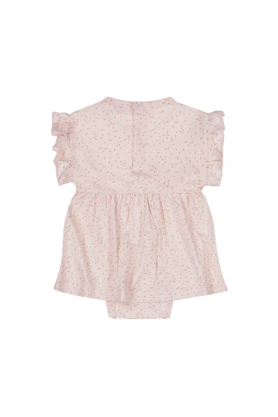 P54343-31 Vestido body bebé rosa puntitos
