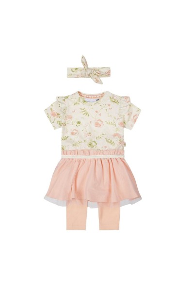 P54461-31 Conjunto niña de 2 piezas para bebé + diadema