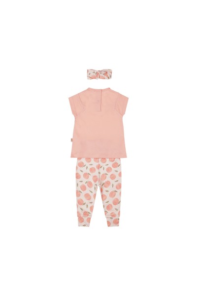 P54464-31 Conjunto niña de 2 piezas para bebé + diadema