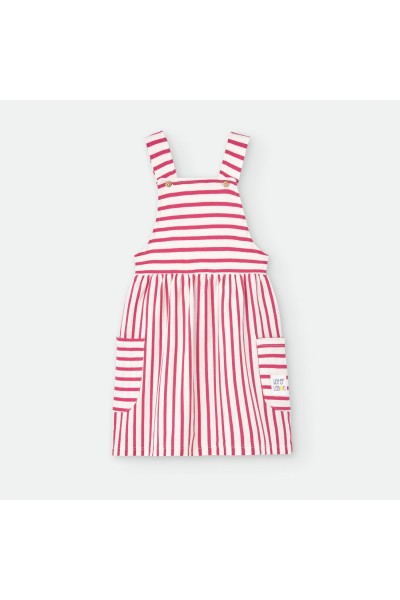 580-13 Vestido infantil a rayas