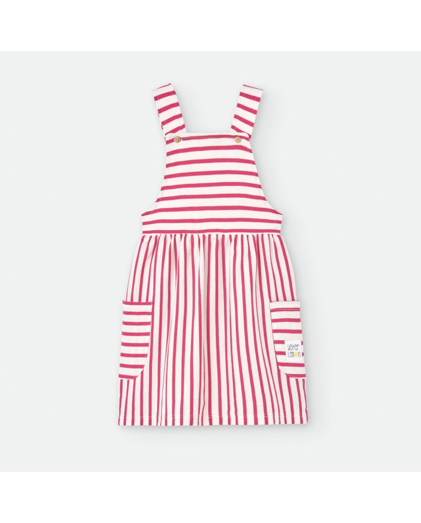 580-13 Vestido infantil a rayas