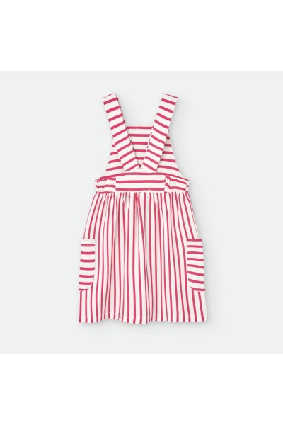 580-13 Vestido infantil a rayas