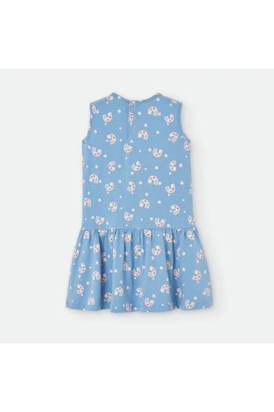 581-04 Vestido infantil arcoiris