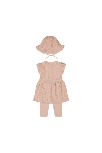 P54303-31 Conjunto bebe niña 2 piezas + gorro