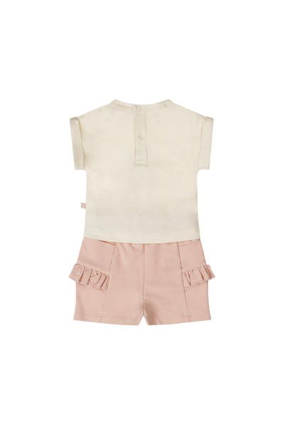 P54307-35 Conjunto bebe / niña de 2 piezas fresa
