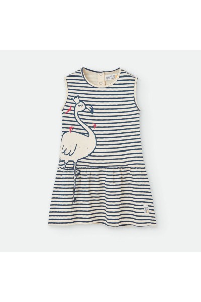 581-05 Vestido infantil marinero flamenco