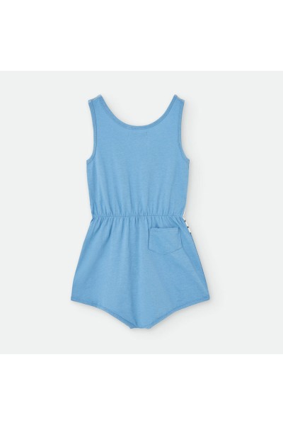 582-05 Mono infantil flamenco azul