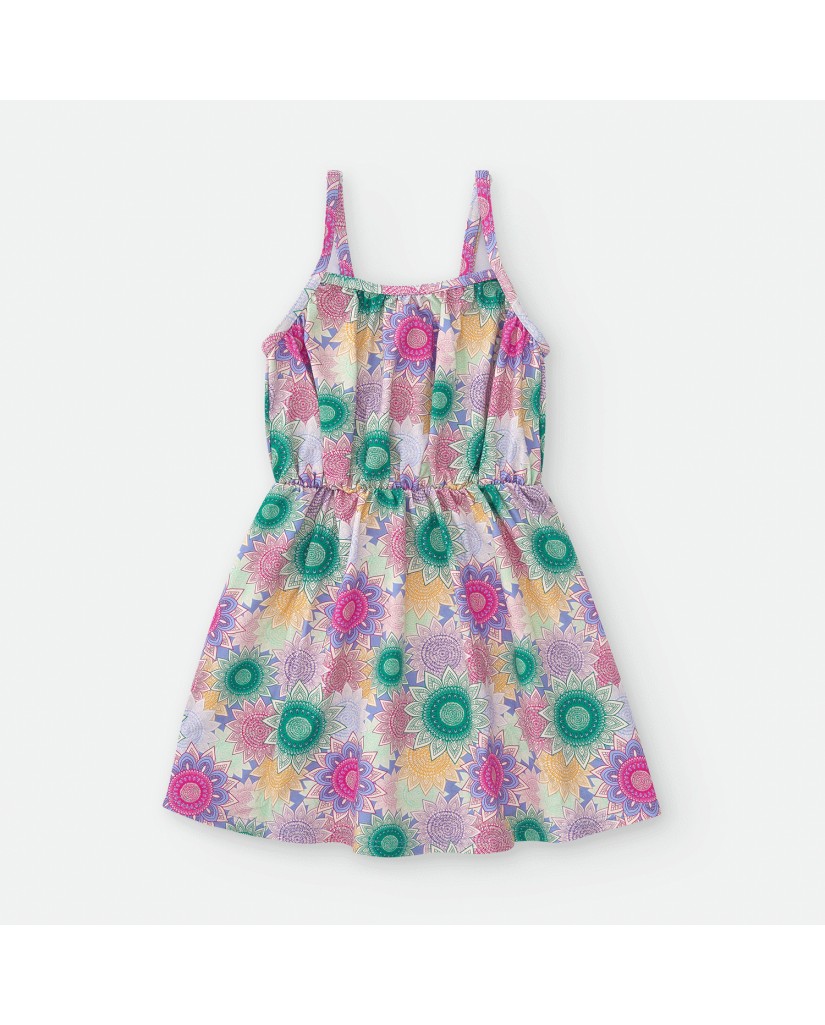 740-08 Vestido playero niña mandala