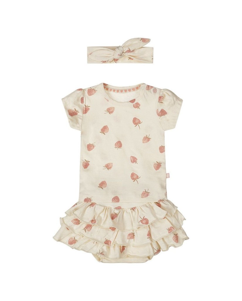 P54308-31 Conjunto niña de 2 piezas para bebé + diadema