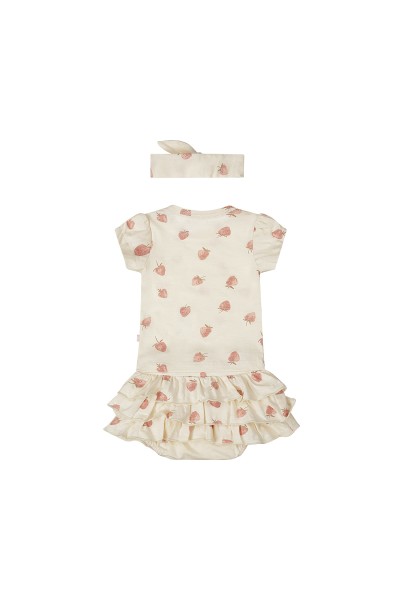 P54308-31 Conjunto niña de 2 piezas para bebé + diadema