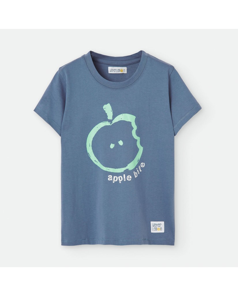 642-06 Camiseta niño manzana manga corta