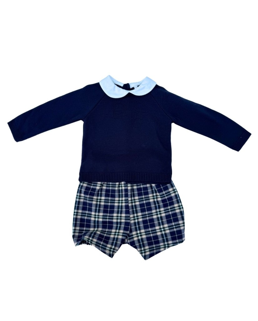 24280 Conjunto Niño 2 Piezas Punto marino