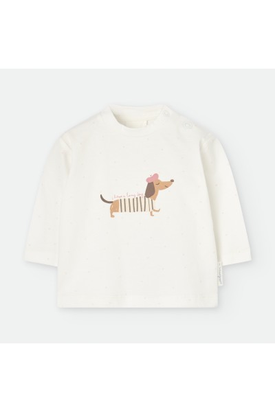 6535 CAMISETA BEBE PERRITO