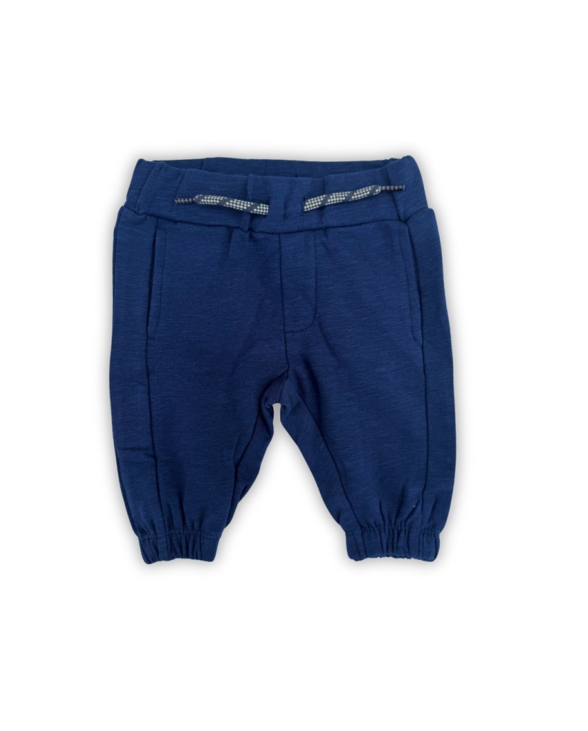 O56613-35GRA1 Pantalón para bebe niño azul
