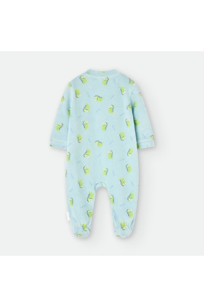 6107 PELELE BEBE DINO AZUL