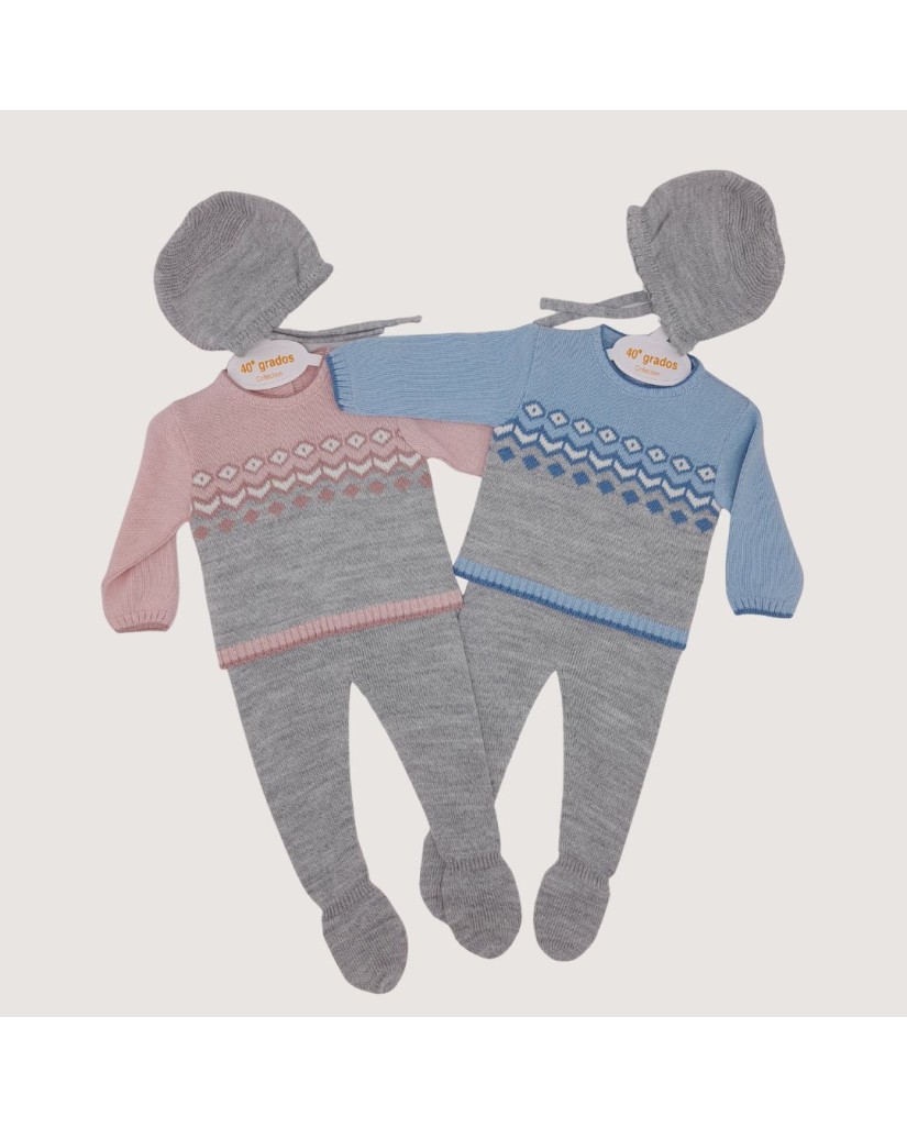 29505 CONJUNTO BEBÉ POLAINA CENEFA