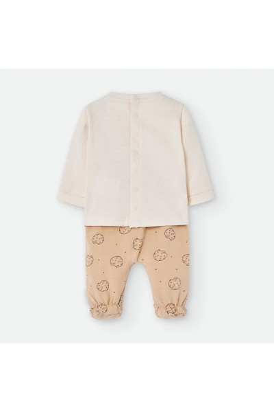 4011-23 Pijama bebé 2 piezas algodón Waterlemon