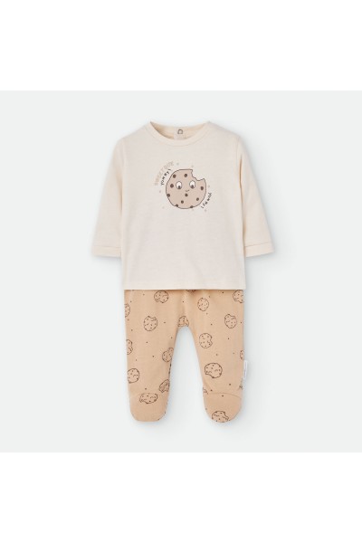 4011-23 Pijama bebé 2 piezas algodón Waterlemon