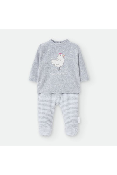 4008-23 Pijama bebé 2 piezas pajarito Waterlemon