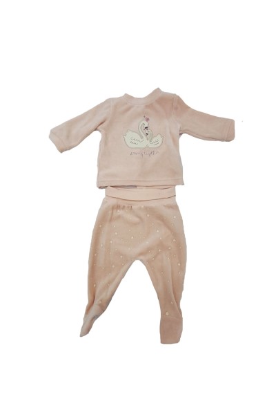 4006-23 Pijama bebé 2 piezas "Strong together" Waterlemon
