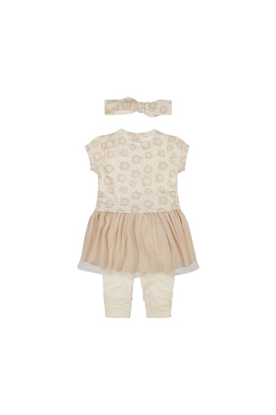 P54382-31 Conjunto niña de 2 piezas para bebé + diadema